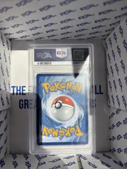 Pokemon Pikachu Van Gogh Grey Felt Hat SVP 085 Promo Graded PSA 8 - Image 2