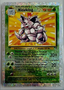 Pokemon TCG Nidoking Reverse Holo 31/110 Legendary Collection ENGLISH MP - Image 1