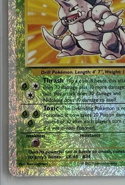 Pokemon TCG Nidoking Reverse Holo 31/110 Legendary Collection ENGLISH MP - Image 5