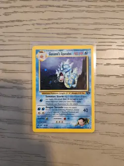 Pokemon TCG Vintage 2000 Giovanni's Gyarados Gym Challenge 5/132 Holo UNGRADED - Image 1