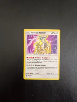 Carte Pokemon Arceus Brillant 57/73 Legendes Brillantes Soleil Lune Neuve FR - Image 1
