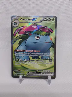 Pokemon TCG Venusaur ex 182/165 SV: Scarlet & Violet 151 Holo Ultra Rare EX - Image 1