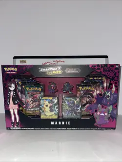 Pokemon TCG: Marnie Premium Collection Box Champions Path New Factory Sealed - Image 1