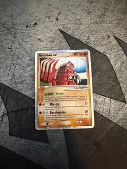 Groudon EX Crystal Guardians Holo Rare 038/100 Pokemon TCG - MP - Image 1