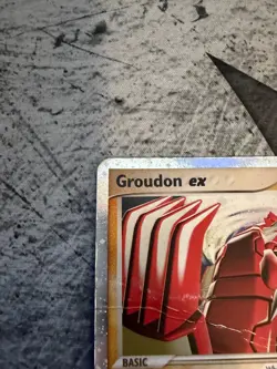 Groudon EX Crystal Guardians Holo Rare 038/100 Pokemon TCG - MP - Image 3