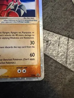 Groudon EX Crystal Guardians Holo Rare 038/100 Pokemon TCG - MP - Image 5