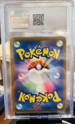 CGC 10 2023 Pokemon Japanese SV2A 151 #052/165 Meowth Master Ball Reverse Holo 2 - Image 2