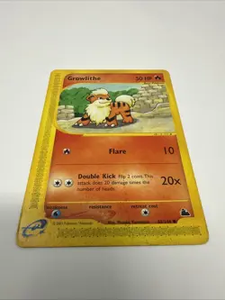Growlithe #62/144 - Skyridge 2003 - MP - Pokemon TCG - Image 1