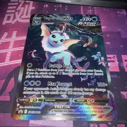 JUMBO Vaporeon VMAX SWSH182 Pokemon TCG NM/M - Image 1