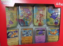 Scarlet & Violet 151 Mini Tins 4 Pack SAMS CLUB SEALED Pokemon TCG 1 box - Image 1