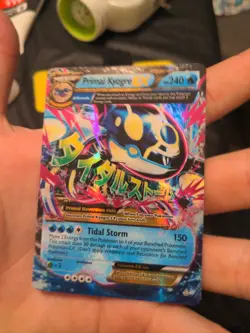 Pokemon TCG Primal Kyogre-EX Primal Clash 55/160 Holo Holo Rare EX 2014 - Image 2