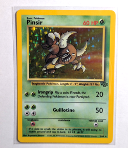 Pokemon Jungle Pinsir Holo - Lightly Played LP - Original Vintage 9/64 - Image 1