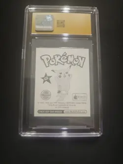 Jessie #S35 Merlin Pokemon Album Stickers Glitter CGC Pristine 10 - Image 2