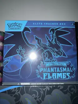 Pokemon Phantasmal Flames ETB Elite Trainer Box Sealed - Ships Fast - Image 1