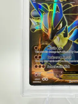 2014 Pokemon XY Furious Fists Lucario EX #107 | FULL ART | PSA 8 NM-MT - Image 4