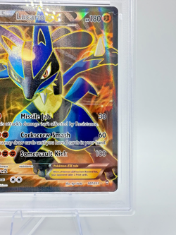 2014 Pokemon XY Furious Fists Lucario EX #107 | FULL ART | PSA 8 NM-MT - Image 5