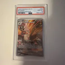 2025 Pokemon Destined Rivals #192 Blaziken IR PSA 10 - Image 1