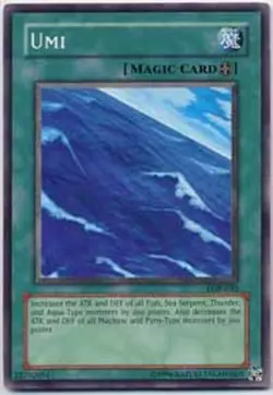 1x (EX) Umi - LOB-050 - Common - Unlimited Edition YuGiOh - Image 1