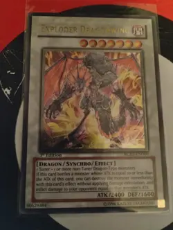 Yugioh: 1x Exploder Dragonwing - RGBT-EN040 - Ultimate Rare - 1st Edition - Image 1