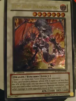 Yugioh: 1x Exploder Dragonwing - RGBT-EN040 - Ultimate Rare - 1st Edition - Image 2