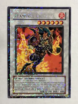 Flamvell Uruquizas DT01-EN033 DUEL TERMINAL Parallel Rare Light Play Yu-Gi-Oh! - Image 1