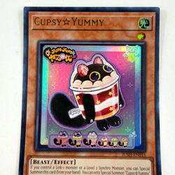 Yu-Gi-Oh! Cupsy☆Yummy JUSH-EN016 Justice Hunters 1st Edition NM M Minor Curling - Image 3