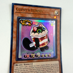 Yu-Gi-Oh! Cupsy☆Yummy JUSH-EN016 Justice Hunters 1st Edition NM M Minor Curling - Image 4