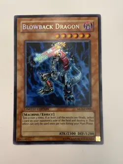 Blowback Dragon MC2-EN005 Secret Rare Limited Edition NM Yugioh - Image 1