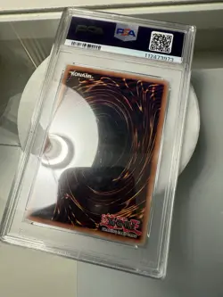 Yu-Gi-Oh! X Adidas Dark Magician ADC1-EN001 Secret Rare PSA 8 - Image 2