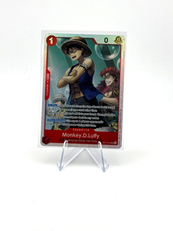 NM Monkey D Luffy OP14-013 SR Foil One Piece TCG English - Image 1