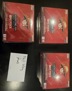 One Piece TCG - Carrying On His Will Booster OP13 Booster Box Factory Sealed - Image 1