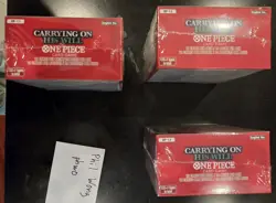 One Piece TCG - Carrying On His Will Booster OP13 Booster Box Factory Sealed - Image 2