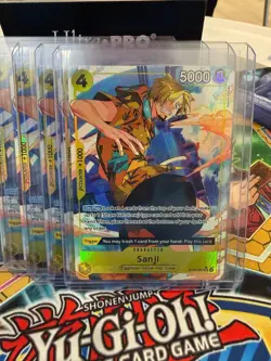 One Piece TCG Sanji ST29-004 Full Art Starter Deck 29 Egghead NM - Image 1