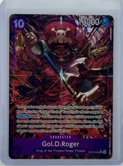 Gold Roger Alt Art OP13-064 Carrying On His Will English One Piece TCG NM - Image 1