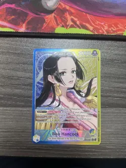 One Piece OP14-041 Boa Hancock Alt Art Leader English NM - Image 1