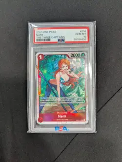 PSA 10 Nami - OP01-016 (Ultra Deck: The Three Captains) OP01-016 One Piece Promo - Image 1