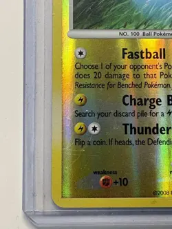 Pokemon TCG Voltorb SH3 / VLP Card StormFront Shiny Reverse ￼Holo - Image 5