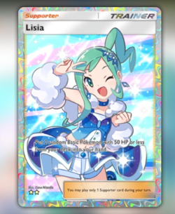 Lisia - Pokemon TCG Pocket - Trainer Digital Card - ENGLIGH TCGP PTCGP - Image 1