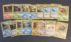 1st Ed Fossil Magmar, Gastly, and Other WOTC Pokemon Card Lot NM - Image 1