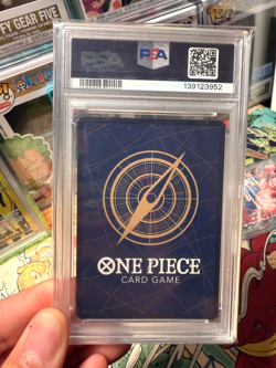 PSA10 GEM MINT Monkey D. Luffy P-080 MOS Burger Promo One Piece Card 2024 JP - Image 2