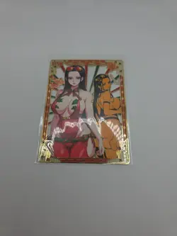 Boa Hancock Goddess Story Merry Christmas 046/100 Metal Gold Card - Image 1