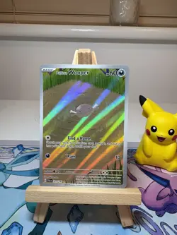 Paldean Wooper Holo Card 221/193 Sv02: Pokemon Paldea Evolved LP - Image 1