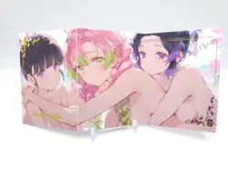 Genki Parade 2 - Anime Waifu Trifold Trading Card - Kanao, Mitsuri & Shinobu - Image 1