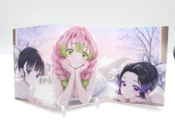 Genki Parade 2 - Anime Waifu Trifold Trading Card - Kanao, Mitsuri & Shinobu - Image 2