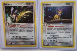 Delcatty Holo Lot of 2 Cards Power Keepers 8/108 Delta Species 4/92 - Image 1