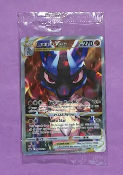 Lucario VSTAR SWSH291 SWSH: Sword & Shield SEALED Promo Cards Holo - Image 1