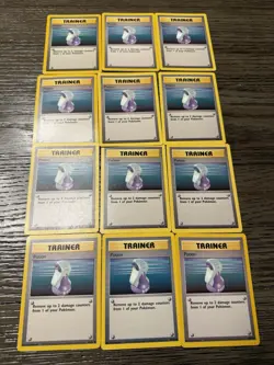 Pokemon Trainer Lot Of 69 Cards - Base Set - Jungle - Fossil - Image 2