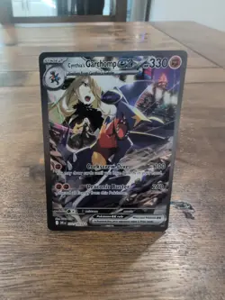 Pokemon TCG Cynthia's Garchomp EX Card 232/182 Sir Destined Rivals - Image 1