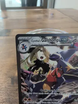 Pokemon TCG Cynthia's Garchomp EX Card 232/182 Sir Destined Rivals - Image 2