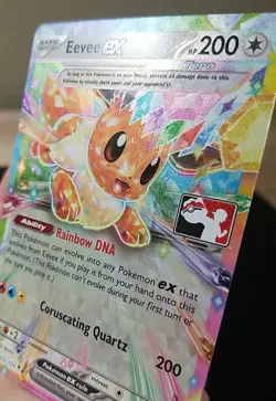 EEVEE EX 075/131, HOLO, STAMPED, PRIZE PACK SERIES 7, POKEMON CARD (NM) - Image 4